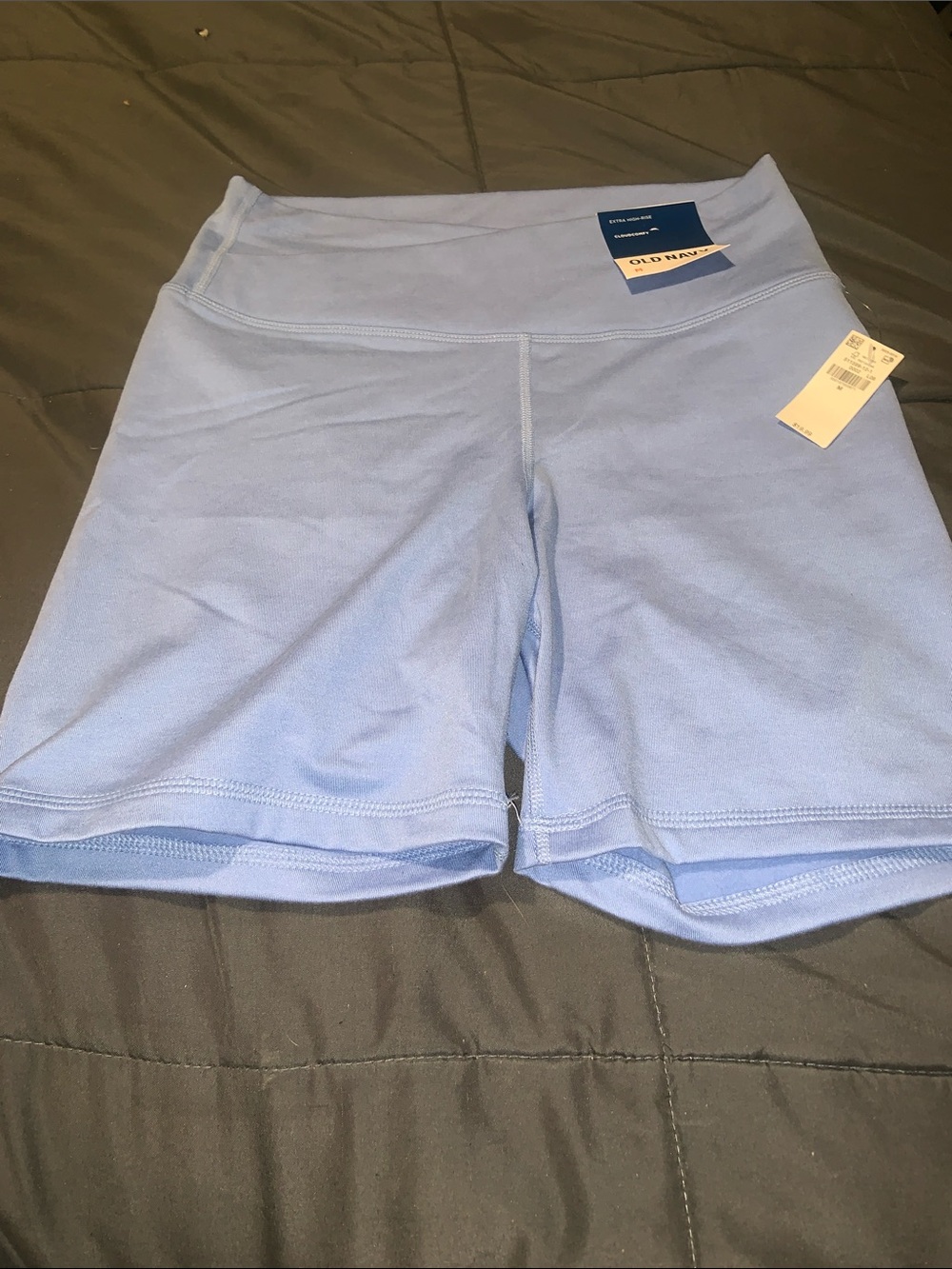 Old Navy Light Blue Women's Performance Bike Shorts